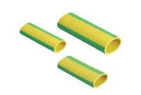 Helavia sleeve A2x25-C JV, yellow/green 0,6 mm