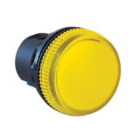 PILOT LIGHT 24VAC/DC YELLOW W. WHITE