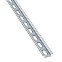 Profilati DIN-kisko 15x5,5 mm rei'itetty