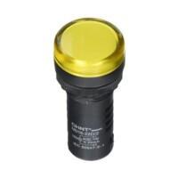 Pilot Light 22D 24VAC/DC LED, yellow