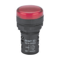 Chint Merkkivalo LED, 22 mm reikään, 230V, AC, punainen