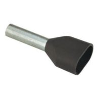 Twincable Sleeve 2x6mm² Black 26mm