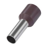 End Sleeve 25mm² Brown 30mm