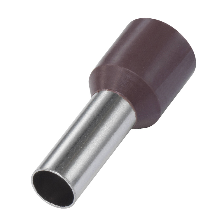 End Sleeve 25mm² Brown 30mm