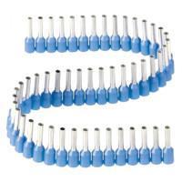 End Sleeve in chain 0.75mm² Blue 14mm