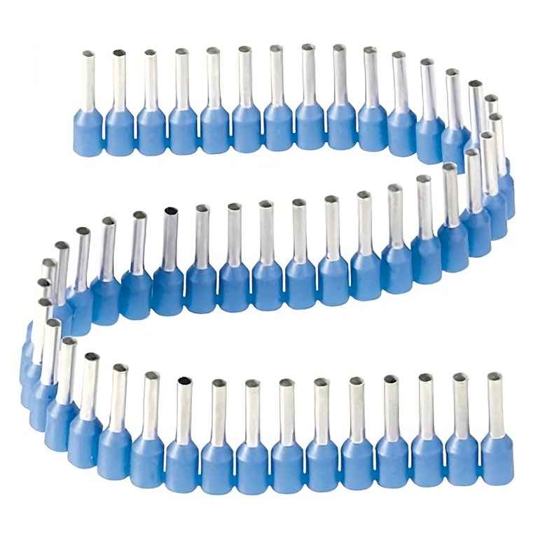 End Sleeve in chain 0.75mm² Blue 14mm