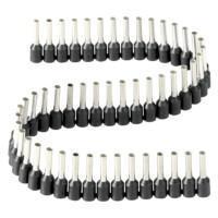 End Sleeve in chain 1.5mm² Black 14mm