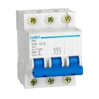Chint Johdonsuoja-automaatti 10A C 3P 4,5kA 3-napainen sulakeautomaatti