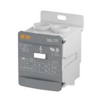 ABB DBL175 Haaroitusliitin 12 liitäntää, 175A, 1000VAC/1500VDC, harmaa TE Connectivity