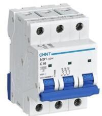 (A) NB1H -63 3B 32A 10 kA double busbar