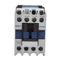 Contactor NC1-1210 3P 12A 1NO coil 24VAC