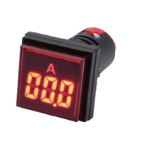 ND3-22A Ammeter, red
