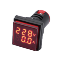 ND3-22AV/S Current voltage meter, blue