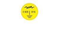 Earthing sticker for marking r