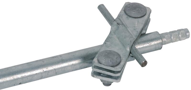 Connection bracket for earth r