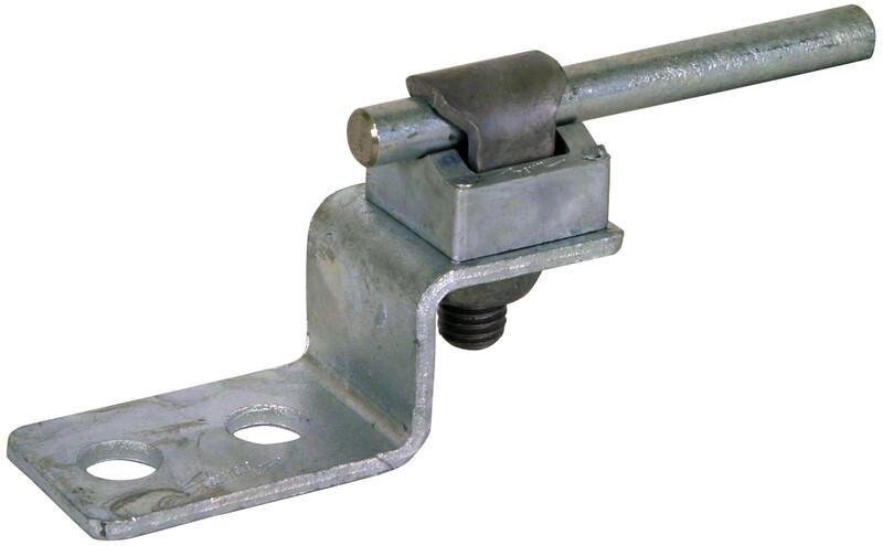 Z-shaped end piece St/tZn with