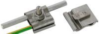 UNI earthing clamp StSt f. Rd