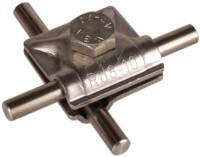 MV clamp StSt f. Rd 8-10mm
