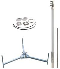 Air-term. mast for HVI light p