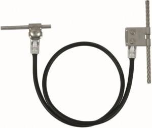 Conn. set f. safety rope syste