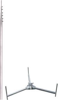 '-SET- telescopic air-term. rod