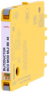Protection module for 2 single
